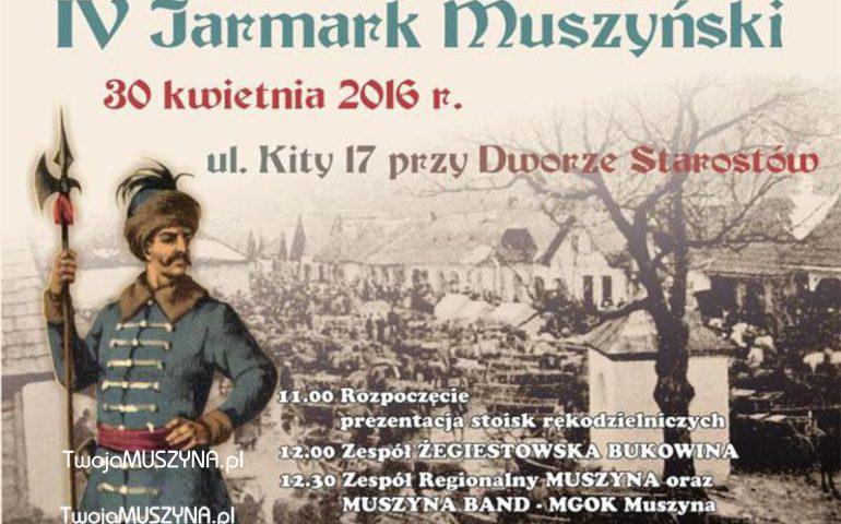 4 Jarmark Muszyński - plakat