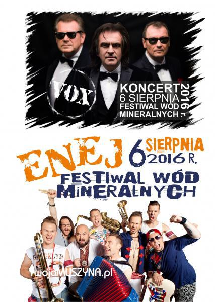 Festiwal Wód Mineralnych 2016 - plakat