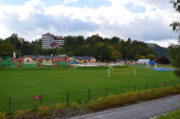 Centrum Rekreacji i Sportu Zapopradzie jesienią